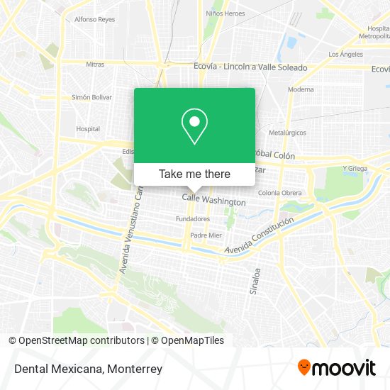 Mapa de Dental Mexicana