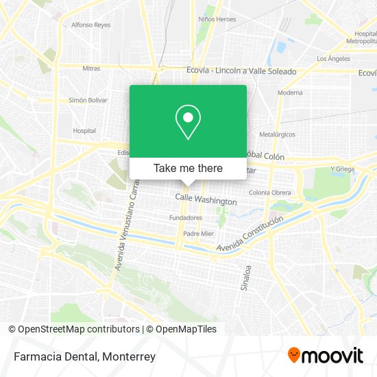 Mapa de Farmacia Dental