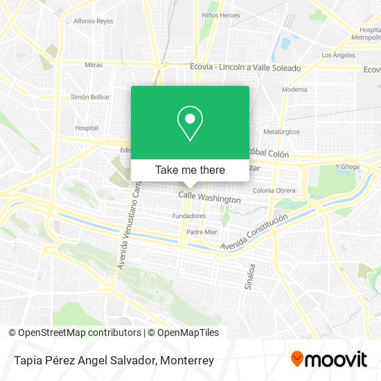 Tapia Pérez Angel Salvador map