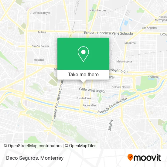 Deco Seguros map