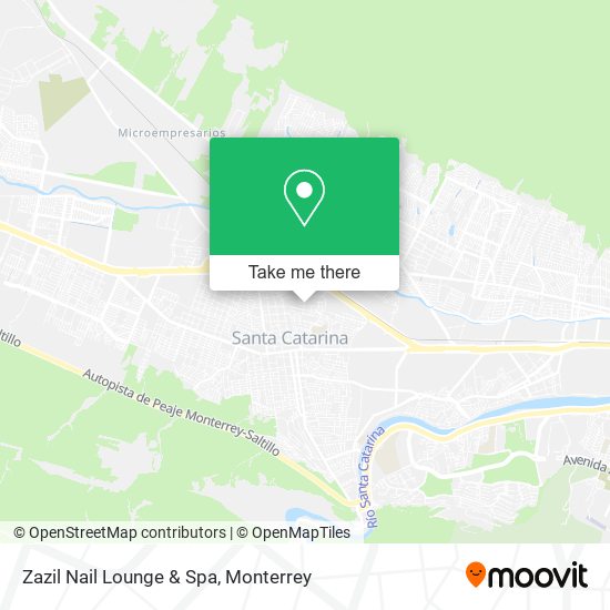 Zazil Nail Lounge & Spa map