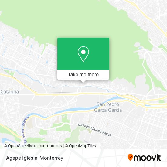 Mapa de Ágape Iglesia