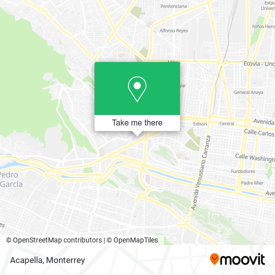 Mapa de Acapella