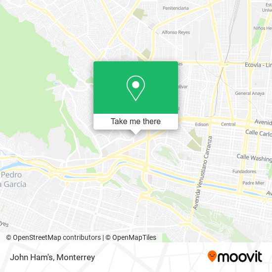 Mapa de John Ham's