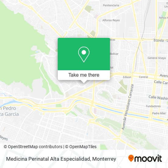 Medicina Perinatal Alta Especialidad map