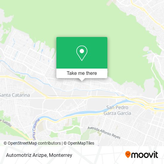Automotriz Arizpe map