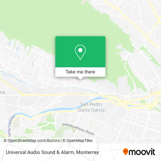 Universal Audio Sound & Alarm map