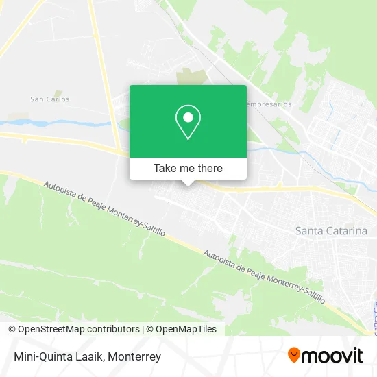 Mini-Quinta Laaik map