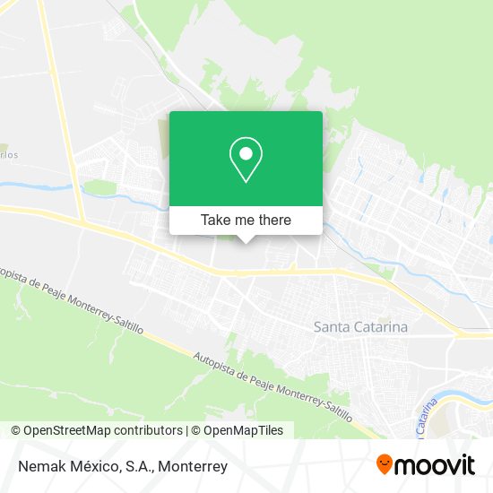 Nemak México, S.A. map