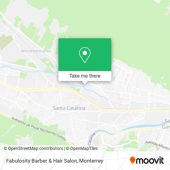 Fabulosity Barber & Hair Salon map