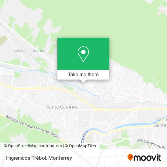 Mapa de Higienicos Trébol