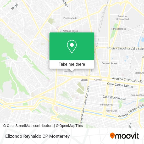 Elizondo Reynaldo CP map