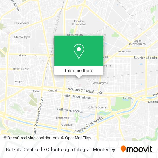 Betzata Centro de Odontología Integral map