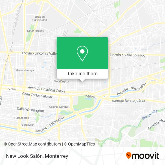 Mapa de New Look Salón