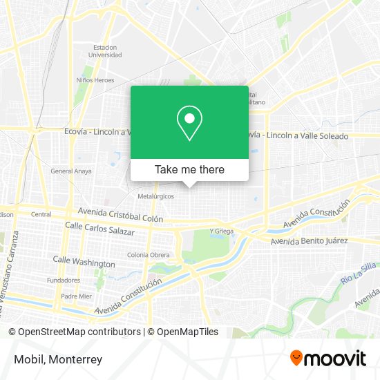 Mapa de Mobil