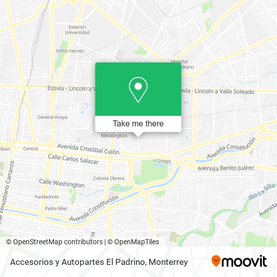 Accesorios y Autopartes El Padrino map
