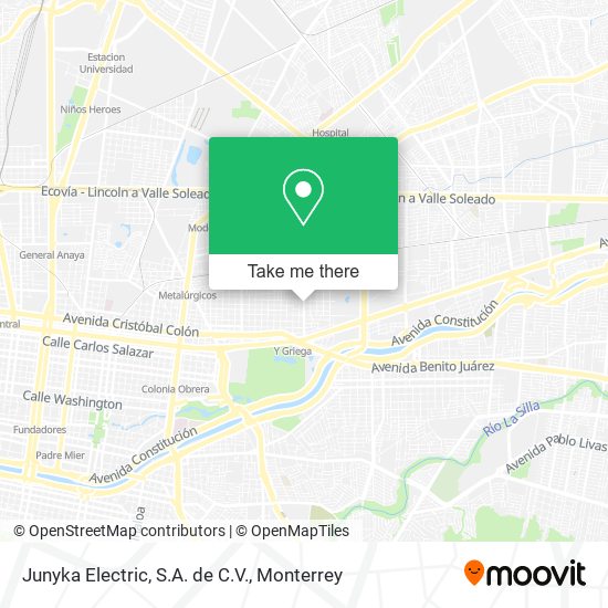 Mapa de Junyka Electric, S.A. de C.V.
