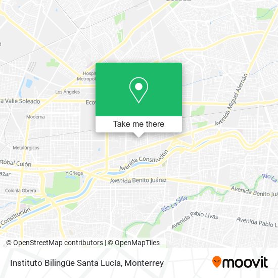 Instituto Bilingüe Santa Lucía map