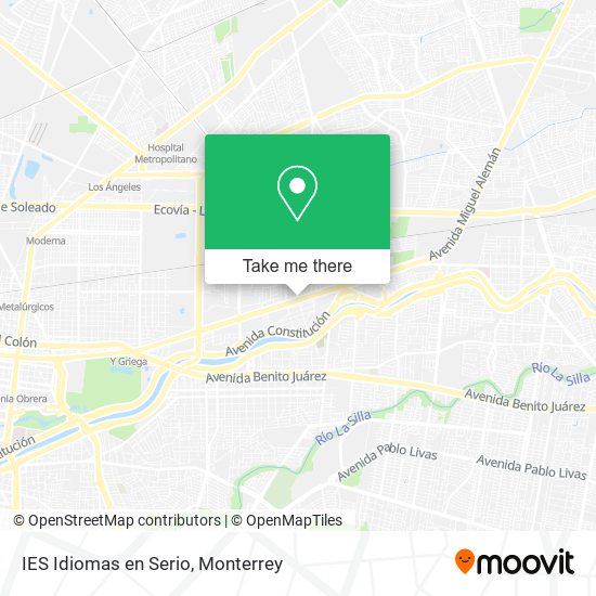 IES Idiomas en Serio map