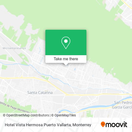 Mapa de Hotel Vista Hermosa Puerto Vallarta