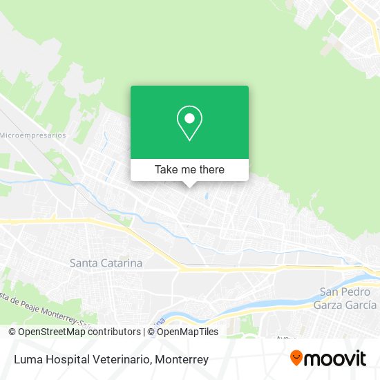 Luma Hospital Veterinario map