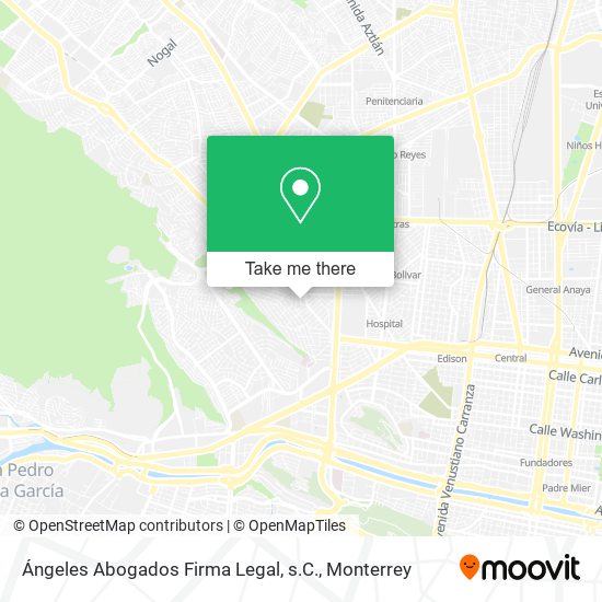 Ángeles Abogados Firma Legal, s.C. map