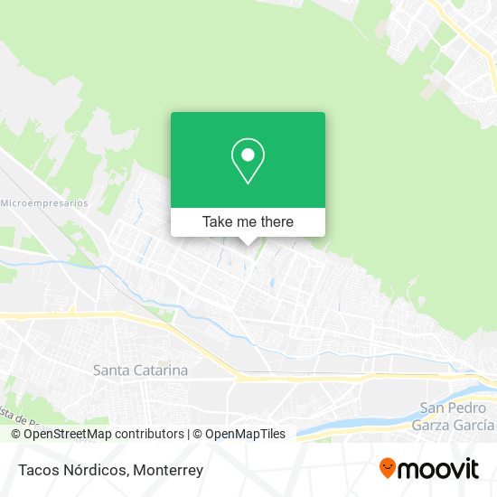Tacos Nórdicos map