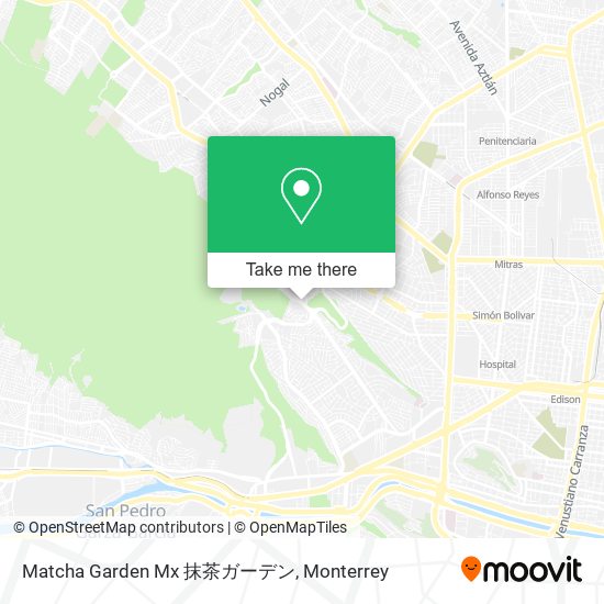 Matcha Garden Mx 抹茶ガーデン map