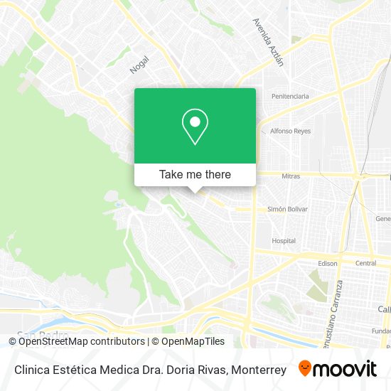 Clinica Estética Medica Dra. Doria Rivas map