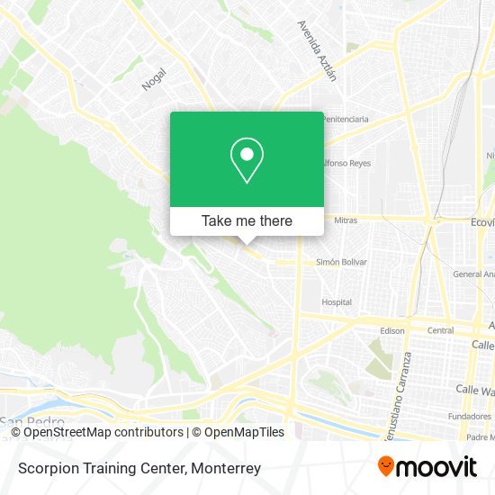 Scorpion Training Center map