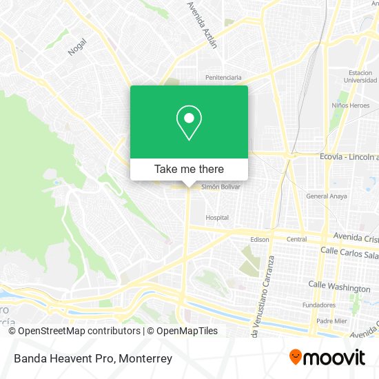 Mapa de Banda Heavent Pro