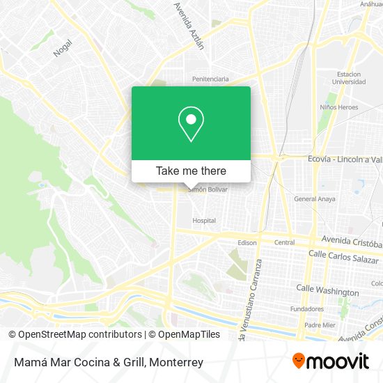 Mamá Mar Cocina & Grill map