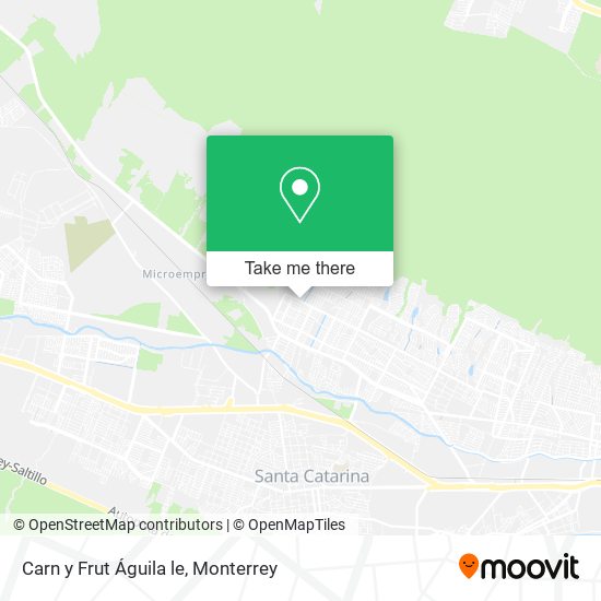 Mapa de Carn y Frut Águila le