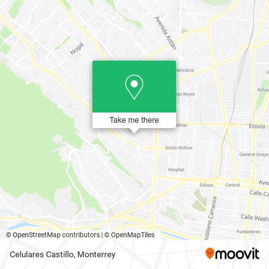 Mapa de Celulares Castillo