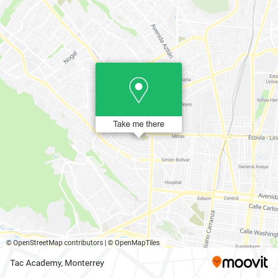 Mapa de Tac Academy