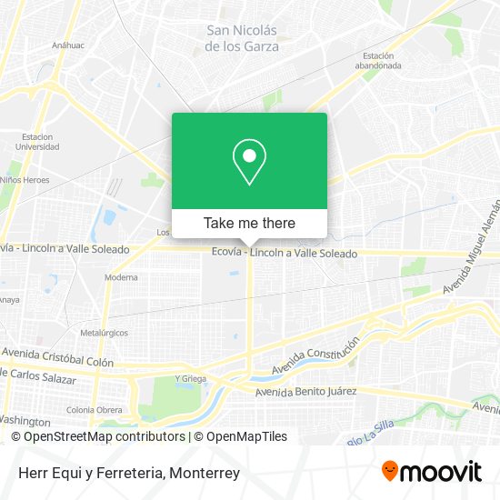 Herr Equi y Ferreteria map