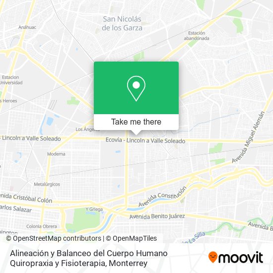 Alineación y Balanceo del Cuerpo Humano Quiropraxia y Fisioterapia map