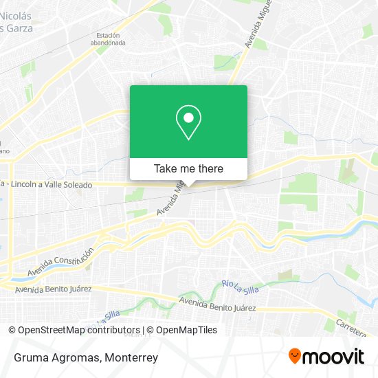 Mapa de Gruma Agromas