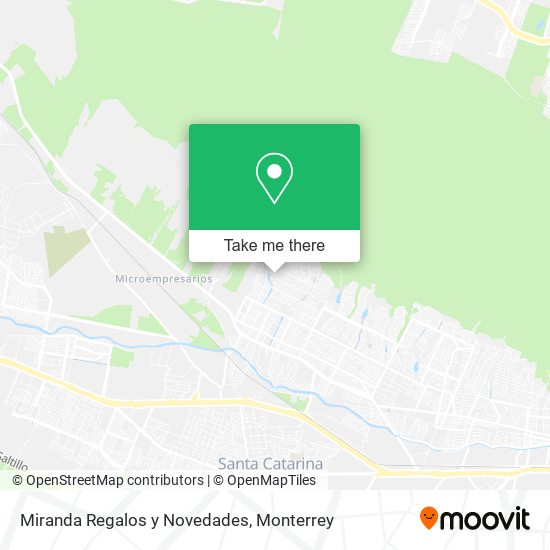 Miranda Regalos y Novedades map