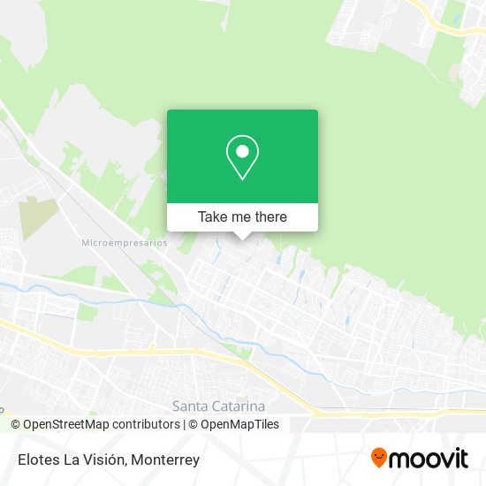 Elotes La Visión map