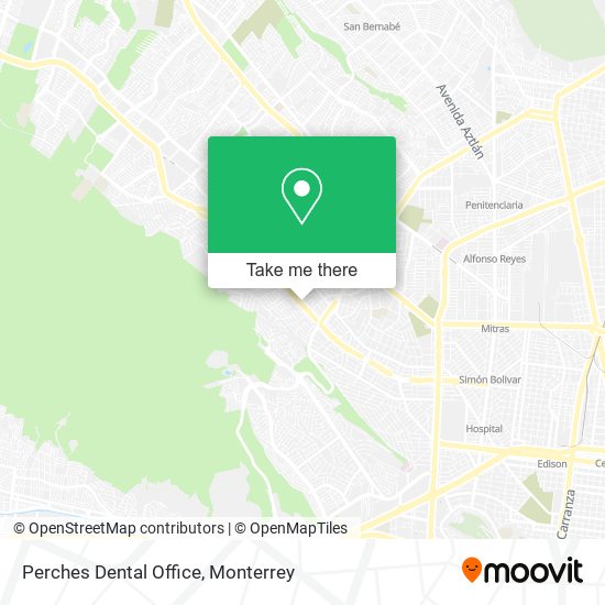 Perches Dental Office map