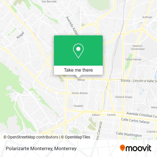 Mapa de Polarizarte Monterrey