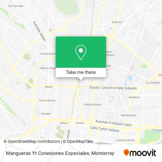 Mangueras Yt Conexiones Especiales map