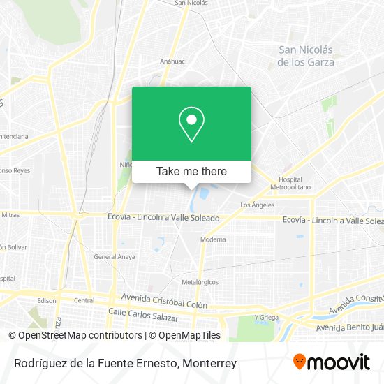 Rodríguez de la Fuente Ernesto map