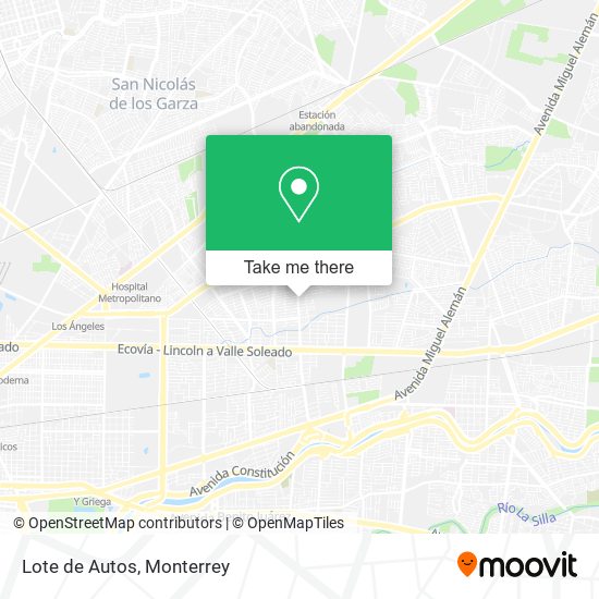 Mapa de Lote de Autos