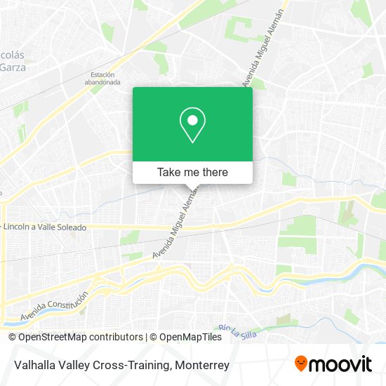 Mapa de Valhalla Valley Cross-Training