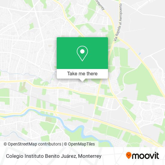 Mapa de Colegio Instituto Benito Juárez