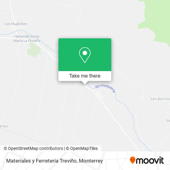 Materiales y Ferretería Treviño map