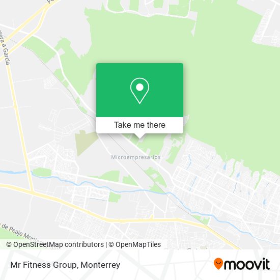 Mapa de Mr Fitness Group