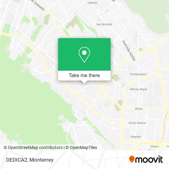 Mapa de DEDICA2